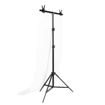 Puluz Zestaw/Statyw do mocowania tła fotograficznego 70x200cm + tła fotograficzne 2 szt DCA0976