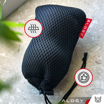 Piłka korkowa Zestaw 2 piłek ECO do masażu mięśni masażer twarda mała Piłki korkowe 6cm i 5.3cm Woreczek Alog sport fitness