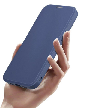 DUX DUCIS Skin X Pro - futerał z klapką kompatybilny z MagSafe do Apple iPhone 15 Pro Max niebieski