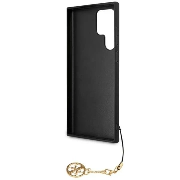 Etui Guess GUHCS23LGF4GGR für Samsung Galaxy S23 Ultra S918 szary/grey Hardcase 4G Charms Collection