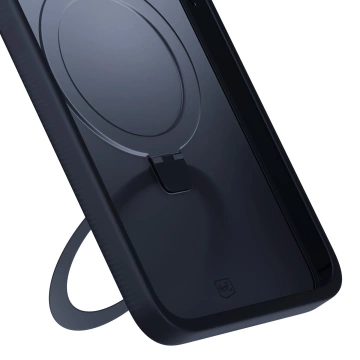 Etui na Apple iPhone 13 / iPhone 14 - 3mk Smoke Case Mag&Stand Czarne