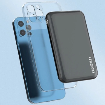 Dudao TGK1 Powerbank mit kabellosem Ladegerät 15W 10000mAh Marineblau (TGK1-Dunkelblau)