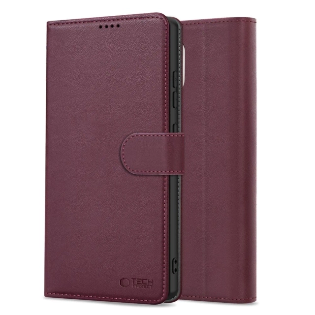 Etui für Samsung Galaxy S25 Ultra Tech-Protect Wallet Mulberry