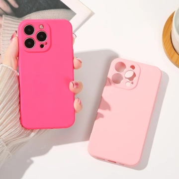 Silikonhülle für Samsung Galaxy A14/A14 5G Silikonhülle rosa