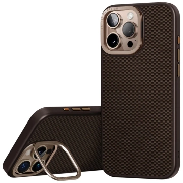 Etui do iPhone 16 Pro Max UNIQ Keva Max MagClick Stand Brązowe
