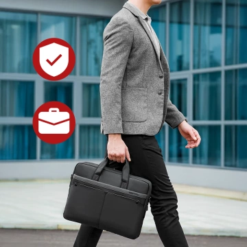 Hülle für Apple iPhone 16 Pro Max Alogy MagSafe Hybrid Matte Case Matte Cover mit Linsenschutz Schwarz