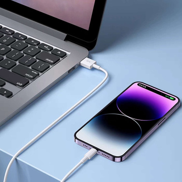 Oryginalny kabel Apple MD818ZM/A Lightning do USB 1 metr Cable biały