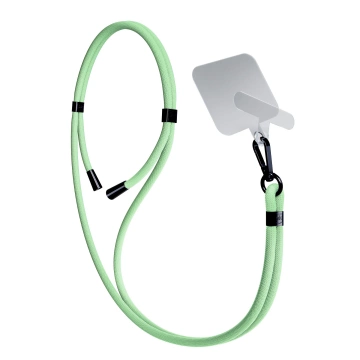 Universelles Smartphone-Lanyard 3mk EasyClip Green (schwarz)