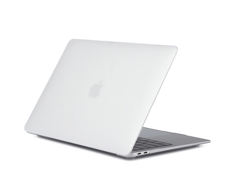 Etui Alogy Hard Case mat do Apple MacBook – Air 13 2021 2020 M1 2019 2018 A2337 A2179 A1932 Biały