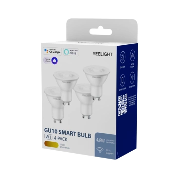 Inteligentna żarówka Yeelight W1 GU10 (ściemnialna) 4szt