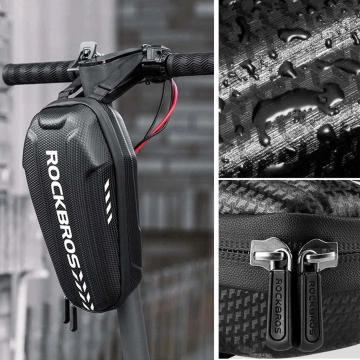 TORBA SAKWA ROWEROWA NA KIEROWNICĘ RAMĘ ROCKBROS  B26 3L WODOODPORNA