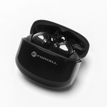 Słuchawki bezprzewodowe douszne Forcell F-Audio TWS Clear Sound czarne Black