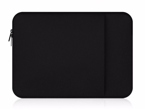 Etui Futerał Neopren + Hard Case MacBooka Air 13 Czarny