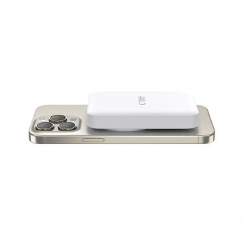 Magnetische Powerbank PB11 Lifemag Magsafe Power Bank 10000 mAh Weiß