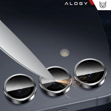 Glas für Samsung Galaxy S25 Plus Kameraobjektivabdeckung Alogy ProCam Shield™️ Schutzhülle