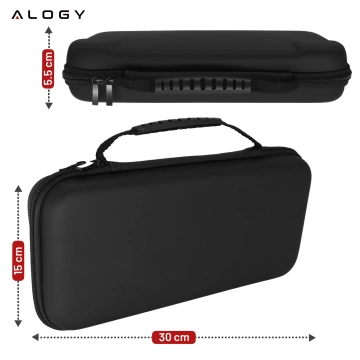 Handyhülle Wasserdichtes Gehäuse Alogy universal IPX8 bis 6,5 Schwarz