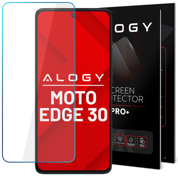 Displayschutz aus gehärtetem Glas 9H Alogy für Motorola Edge 30