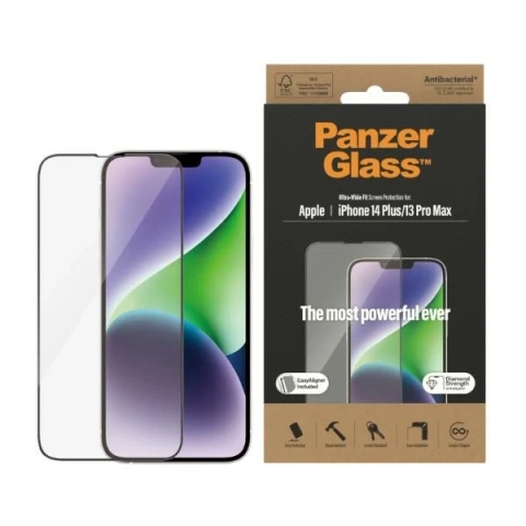 Szkło hartowane do iPhone 14 Plus PanzerGlass Ultra-Wide Fit EasyAligner
