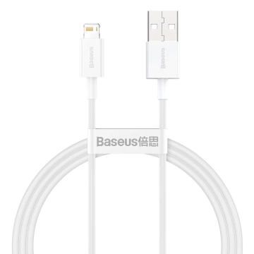 Baseus Superior USB-Kabel - Lightning 2.4A 1 m Weiß (CALYS-A02)