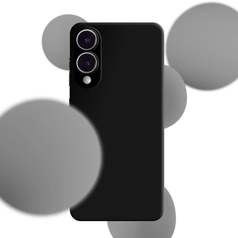 Etui do Samsung Galaxy S25 Edge 3mk Hardy Silicone MagCase Black