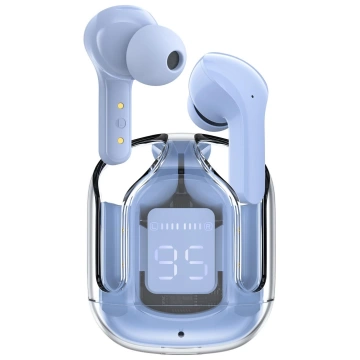 Słuchawki bezprzewodowe Acefast dokanałowe TWS Bluetooth jasnoniebieski (T6 ice blue)