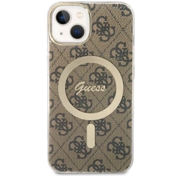 Etui Guess GUHMP14SH4STW do iPhone 14 6.1" hardcase 4G MagSafe