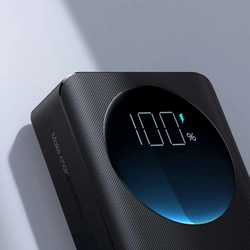 Joyroom JR-PBF02 Powerbank 20000mAh 30W PD Taschenlampe USB-C / USB-A - Schwarz