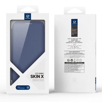 Etui do iPhone 16 Pro Max Dux Ducis Skin X Pro MagSafe Niebieskie