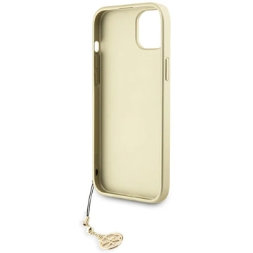 Etui Guess GUHCP15MGF4GBR do iPhone 15 Plus 6.7" hardcase 4G Charms Collection brązowy/brown