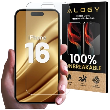 Hybridglas für Realme 11 Pro 5G / Pro Plus Displayschutzfolie Alogy Flexi Glass 9H Hüllenfreundlicher flacher Displayschutz