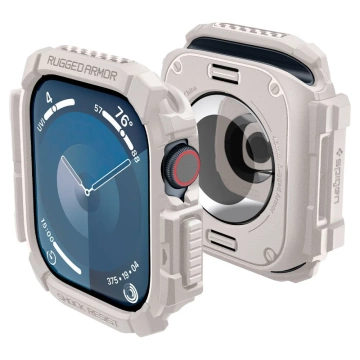 ETUI DO APPLE WATCH 10 (46MM) BEŻOWE DUNE BEIGE SPIGEN RUGGED ARMOR PRO