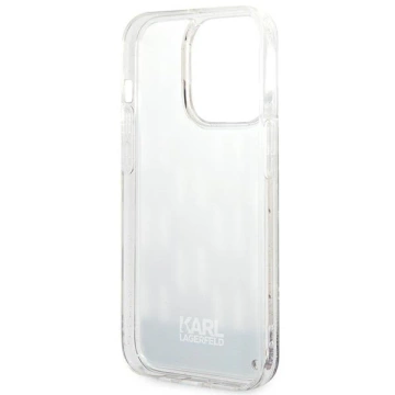 Etui Karl Lagerfeld KLHCP14LLMNMS für iPhone 14 Pro 6,1" Hardcase Liquid Glitter Monogram