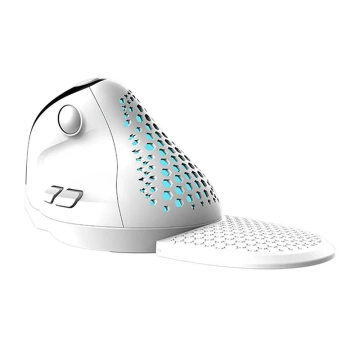 Delux M618XSD BT 2,4 G RGB kabellose vertikale Maus (weiß)