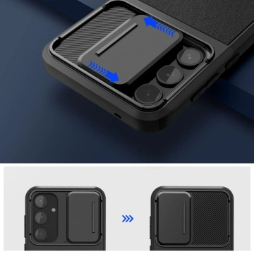 Etui Velar Cam+ do Samsung Galaxy A55 5G Black