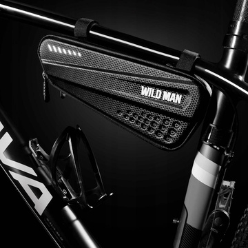 Koffertasche Fahrradtasche Fahrradhalter Wildman Bag ES4 1.2l Schwarz