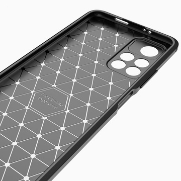 Etui TPUcarbon für Xiaomi Redmi Note 11S 5G / Poco M4 Pro 5G Schwarz
