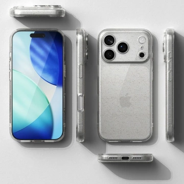 Etui Ochronne do iPhone 17 Pro Max Ringke Air Glitter Clear
