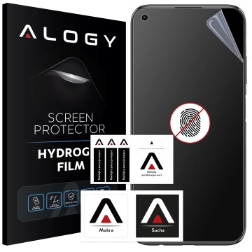 Folia "MATOWA" do Huawei P40 Lite Hydrożelowa Alogy HydroSkin Matte Pro™ na ekran do etui "BEZ ODCISKU PALCÓW"