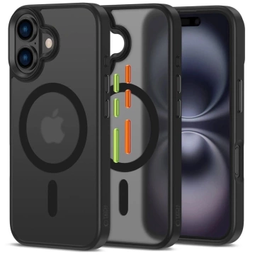 Etui do iPhone 16 Tech-Protect MagMat MagSafe 3-Set Czarny Mat