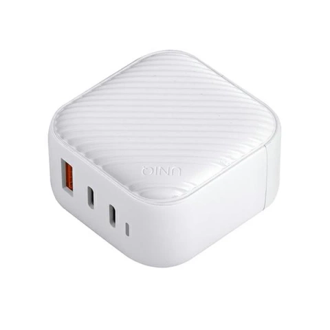 UNIQ Wandladegerät Verge Pro 66W Gan USB-C weiß/wolkenweiß