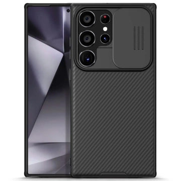 Etui Nillkin Camshield Pro für Samsung Galaxy S24 Ultra Schwarz
