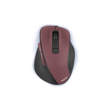 Mysz bezprzewodowa Hama MW-500 V2 z akumulatorem - bordowa