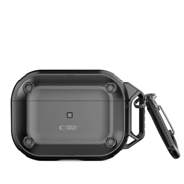 Etui Ochronne Na Słuchawki Rough Hook do Apple Airpods Pro 1 / 2 Black