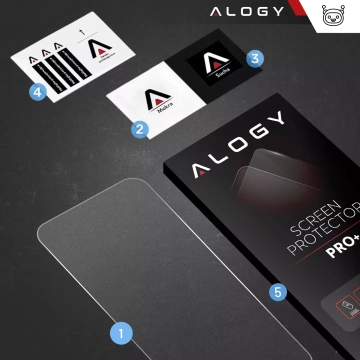 Szkło hartowane do Samsung Galaxy Z Fold 6 ochrona na ekran Alogy Screen Protector PRO+ na zewnętrzny ekran telefonu