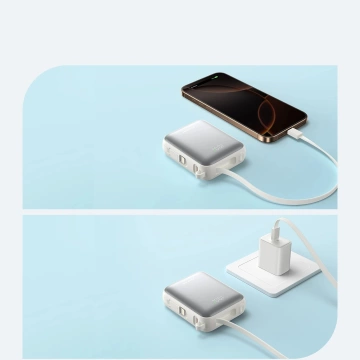 Powerbank Joyroom JR-PBF27 10000 mAh 22.5 W USB-C & Lightning – biały