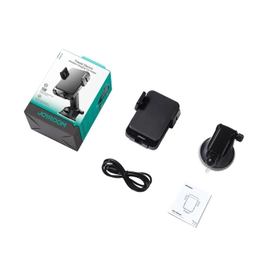 Joyroom JR-ZS219 15W Qi Elektrischer kabelloser Ladehalter Schwarz