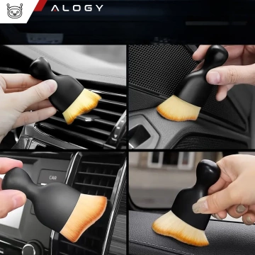 Alogy Cleaning Car Brush für Autos mit Deckel