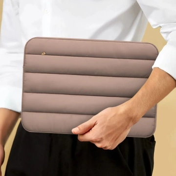 Etui Tech-Protect Fluffy Laptop 15–16" Walnut Pokrowiec