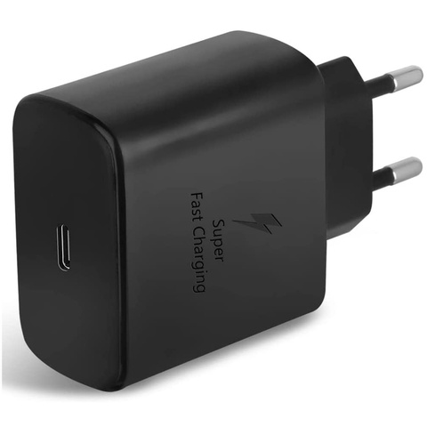 Ładowarka Sieciowa 3.6A 25W Fast Power Delivery PD USB-C Type-C Single Czarna