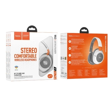 HOCO kabellose Bluetooth-Kopfhörer W43 weiß